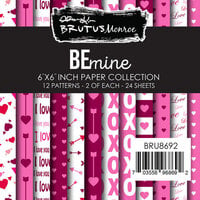 Brutus Monroe - Dynamic Duos Collection - 6 x 6 Paper Pad - Be Mine
