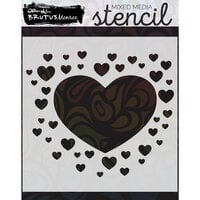 Brutus Monroe - Dynamic Duos Collection - Stencils - Heart Attack