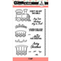 Brutus Monroe - Christmas - Clear Photopolymer Stamps - All Aboard