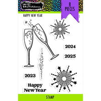 Brutus Monroe - Clear Photopolymer Stamps - Happy New Year