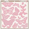 BoBunny - Stickable Stencils - Butterflies