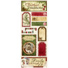 Bo Bunny Press - Noel Collection - Christmas - Cardstock Stickers - Traditions