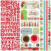Bo Bunny Press - Tis The Season Collection - Christmas - 12 x 12 Cardstock Stickers - Tis The Season Combo, CLEARANCE