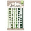 BoBunny - Double Dot Designs Collection - Bling - Jewels - Emerald