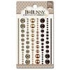 BoBunny - Double Dot Designs Collection - Bling - Jewels - Mocha
