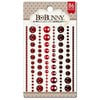 BoBunny - Double Dot Designs Collection - Bling - Jewels - Ruby Red