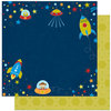 Bo Bunny - Blast Off Collection - 12 x 12 Double Sided Paper - Blast Off