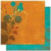 Bo Bunny Press - Forever Fall Collection - 12 x 12 Double Sided Paper - Bouquet