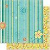 Bo Bunny - Hello Sunshine Collection - 12 x 12 Double Sided Paper - Delight
