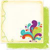 Bo Bunny Press - Sun Kissed Collection - 12 x 12 Double Sided Paper - Sun Kissed Splash Zone