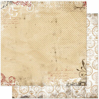 Bo Bunny Press - Timepiece Collection - 12 x 12 Double Sided Paper - Dot