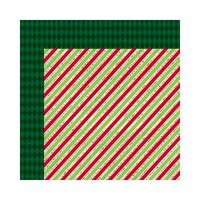 Bo Bunny Press - Mistletoe Collection - Christmas - 12 x 12 Double Sided Paper - Twas The Night