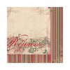 Bo Bunny - Rejoice Collection - Christmas - 12 x 12 Double Sided Paper - Rejoice