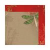 Bo Bunny - Serenade Collection - 12 x 12 Double Sided Paper - Dragonfly