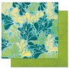 Bo Bunny - Key Lime Collection - 12 x 12 Double Sided Paper - Splash