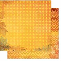Bo Bunny - Autumn Song Collection - 12 x 12 Double Sided Paper - Dot