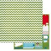 Bo Bunny - Elf Magic Collection - Christmas - 12 x 12 Double Sided Paper - Chevron