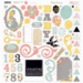 Bo Bunny - Baby Bump Collection - 12 x 12 Chipboard Stickers