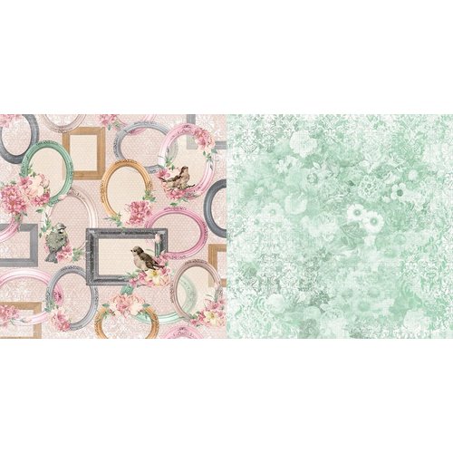 BoBunny - Madeleine Collection - 12 x 12 Double Sided Paper - Allure