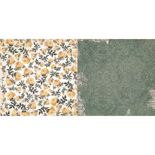 BoBunny - Rose Cafe Collection - 12 x 12 Double Sided Paper - Garden