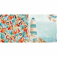 BoBunny - Boardwalk Collection - 12 x 12 Double Sided Paper - Summer Fun