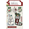 BoBunny - Tis The Season Collection - Christmas - Layered Chipboard Stickers