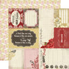 Carta Bella Paper - Beautiful Moments Collection - 12 x 12 Double Sided Paper - Thoughtful Cards