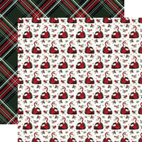 Carta Bella Paper - A Wonderful Christmas Collection - 12 x 12 Double Sided Paper - Coming To Town