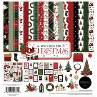 Carta Bella Paper - A Wonderful Christmas Collection - 12 x 12 Collection Kit