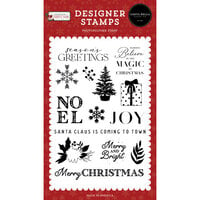 Carta Bella Paper - A Wonderful Christmas Collection - Clear Photopolymer Stamps - Always Believe