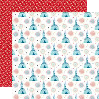 Carta Bella Paper - Believe in Magic Collection - 12 x 12 Double Sided Paper - Castles and Fireworks