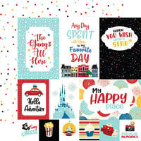 Carta Bella Paper - Believe in Magic Collection - 12 x 12 Double Sided Paper - Multi Journaling Cards