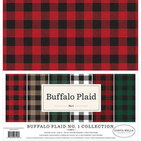 Carta Bella Paper - Buffalo Plaid No. 1 Collection - 12 x 12 Collection Kit