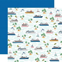 Carta Bella Paper - Bon Voyage Collection - 12 x 12 Double Sided Paper - Smooth Sailing
