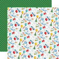 Carta Bella Paper - Let's Celebrate Collection - 12 x12 Double Sided Paper - Party Palooza