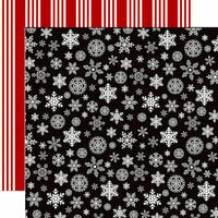Carta Bella Paper - Christmas Delivery Collection - 12 x 12 Double Sided Paper - Christmas Snowflakes