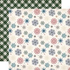Carta Bella Paper - Cabin Fever Collection - 12 x 12 Double Sided Paper - Snowed In