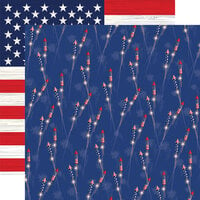 Carta Bella Paper - Fourth Of July Collection - 12 x 12 Double Sided Paper - Annual Celebration