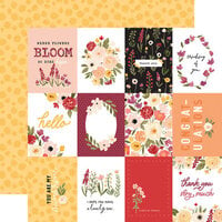 Carta Bella Paper - Flora No. 5 Collection - 12 x 12 Double Sided Paper - Warm Journaling Cards