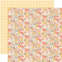 Carta Bella Paper - Flora No. 5 Collection - 12 x 12 Double Sided Paper - Happy Small Floral