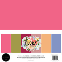 Carta Bella Paper - Flora No. 6 Collection - 12 x 12 Paper Pack - Solids