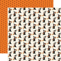 Carta Bella Paper - Halloween Fun Collection - 12 x 12 Double Sided Paper - Cute Witches