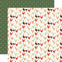 Carta Bella Paper - Homemade Collection - 12 x 12 Double Sided Paper - Cluck Cluck