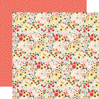 Carta Bella Paper - Homemade Collection - 12 x 12 Double Sided Paper - Sweet Floral