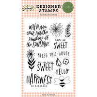 Carta Bella Paper - Homemade Collection - Clear Photopolymer Stamps - Be the Sunshine