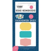 Carta Bella Paper - Happy Crafting Collection - Designer Dies - DIY Labels