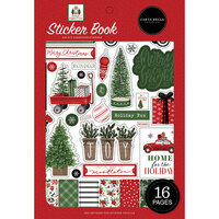 Carta Bella Paper - Home For Christmas Collection - Sticker Book