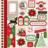 Carta Bella - Have a Merry Christmas Collection - 12 x 12 Cardstock Stickers - Elements