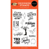 Carta Bella Paper - Hocus Pocus Collection - Halloween - Clear Photopolymer Stamps - Frightful