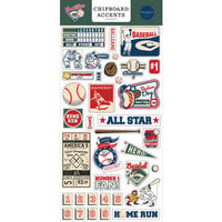 Carta Bella Paper - Home Run Collection - Chipboard Embellishments - Accents